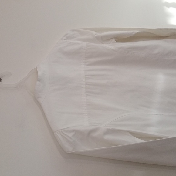 Nevada Girls White Cotton Blouse - Picture 8 of 9